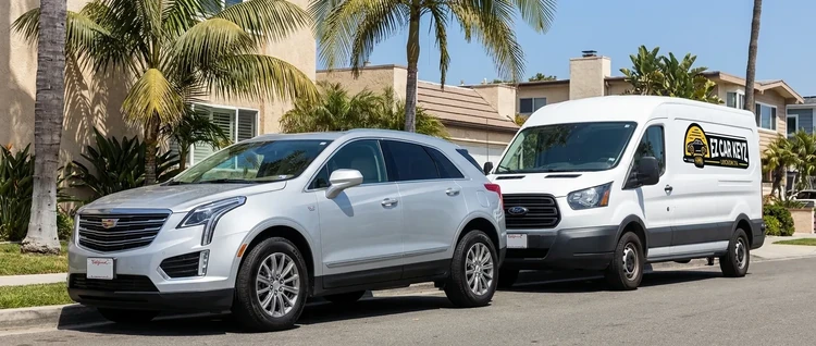 Cadillac XT5 mobile car key service by EZ Car Keyz in Ventura County