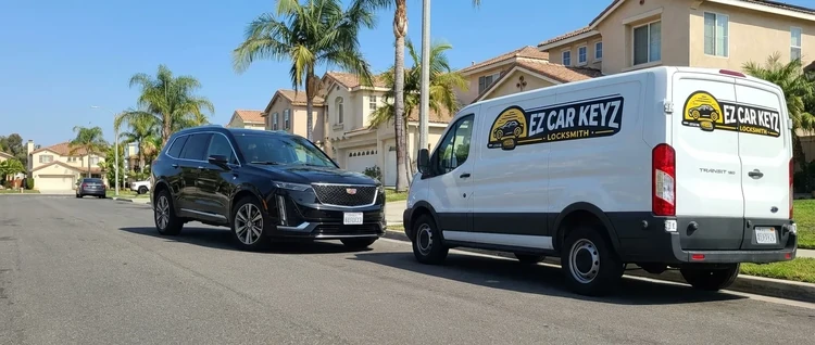 Cadillac XT6 mobile car key service by EZ Car Keyz in Ventura County