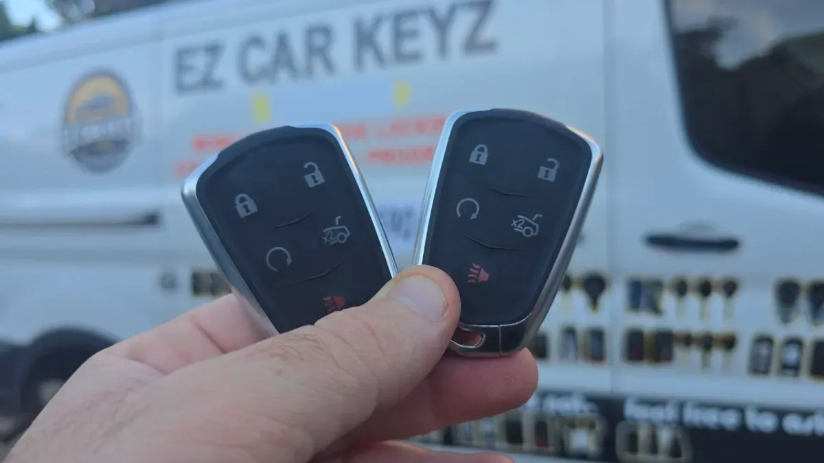 Lost 2013 Cadillac XTS key replacement by EZ Car Keyz in Simi Valley CA