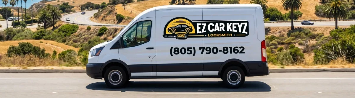 EZ Car Keyz mobile locksmith van