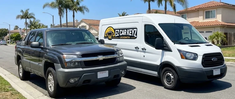 Chevrolet Avalanche mobile car key service by EZ Car Keyz in Ventura County