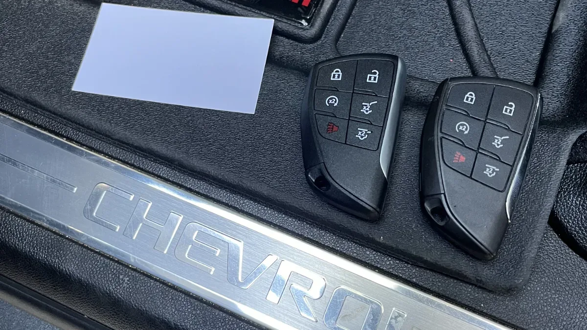 Mobile 1995 Chevrolet Camaro key replacement at your location in Ventura CA