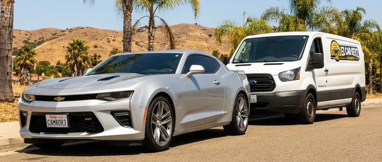 Chevrolet Camaro mobile car key service by EZ Car Keyz in Ventura County