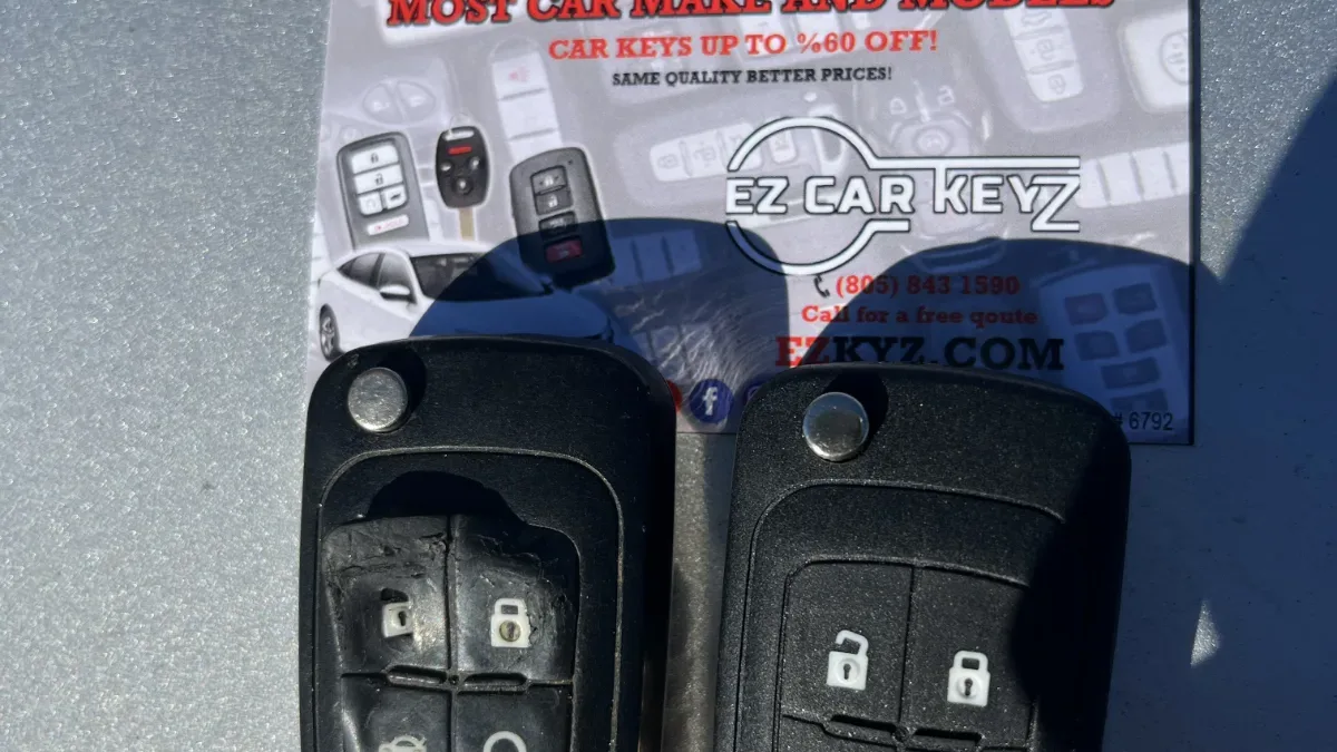 Low cost 2025 Chevrolet Colorado car key service by EZ Car Keyz Ventura CA