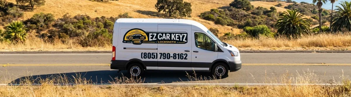 EZ Car Keyz mobile locksmith van