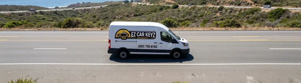 EZ Car Keyz mobile locksmith van