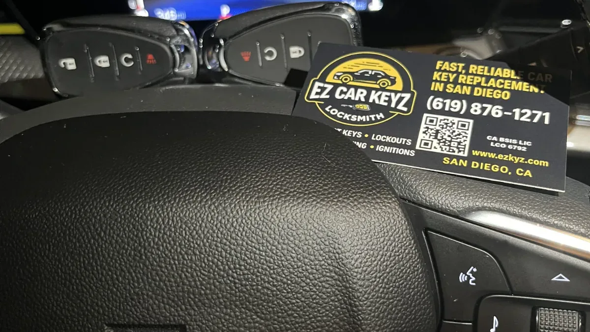2023 Chevrolet Equinox key made with no spare by EZ Car Keyz Ventura CA