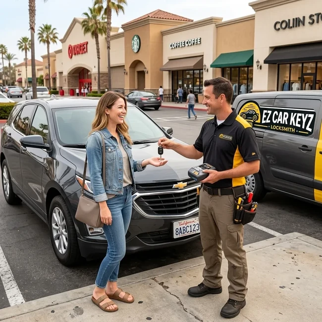Chevrolet Equinox key replacement in Ventura County