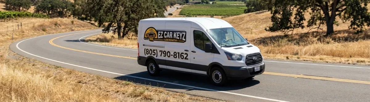EZ Car Keyz mobile locksmith van