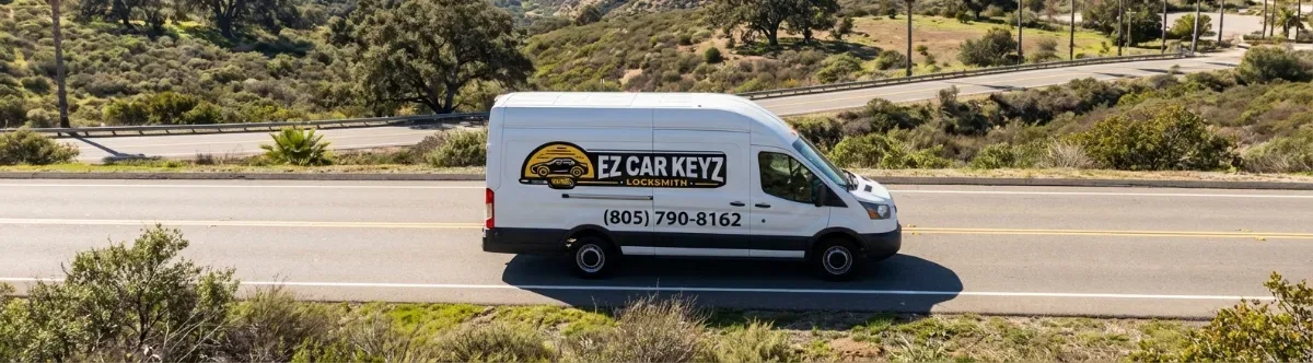EZ Car Keyz mobile locksmith van