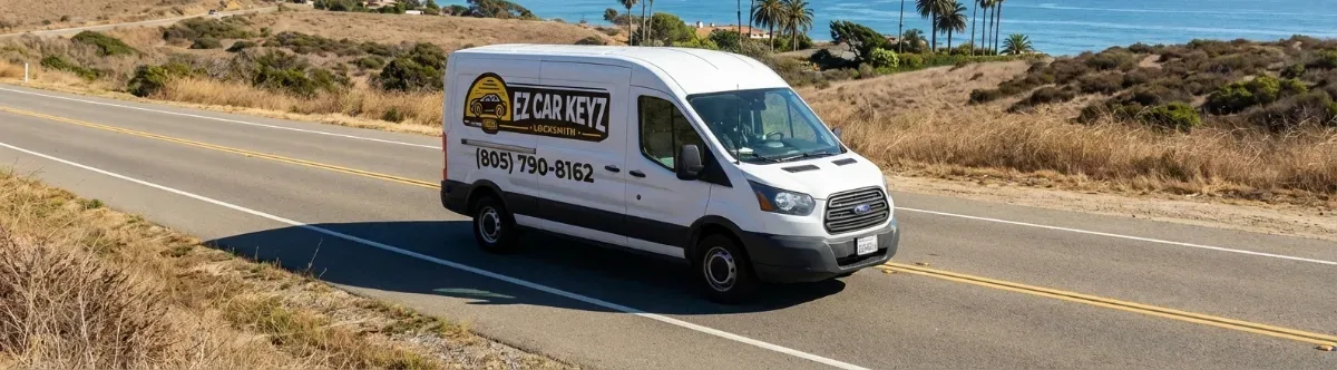 EZ Car Keyz mobile locksmith van