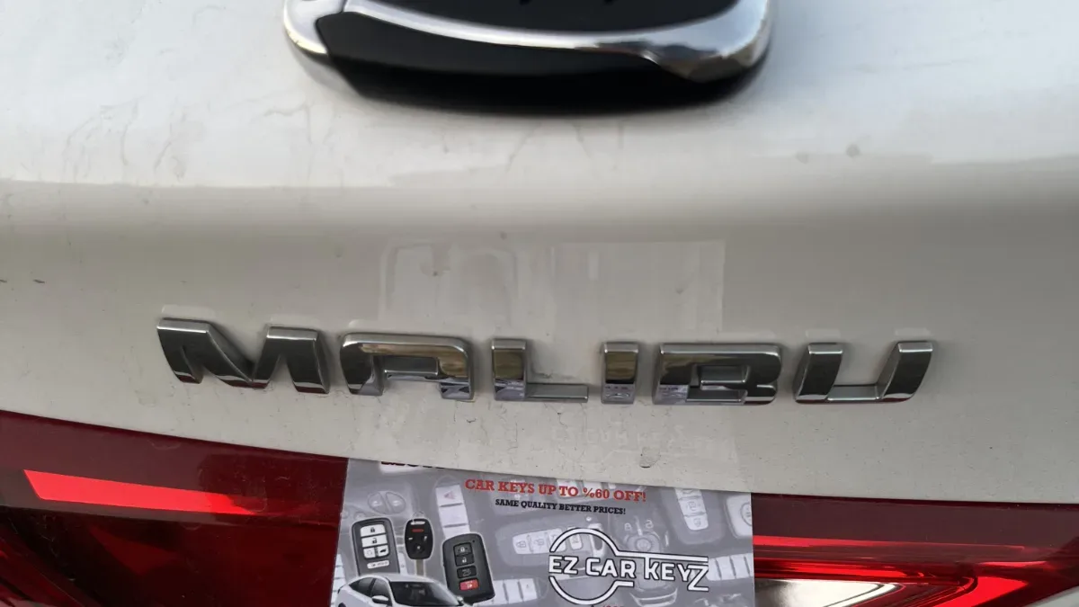 2019 Chevrolet Malibu key replacement at half the dealer price in Santa Paula CA