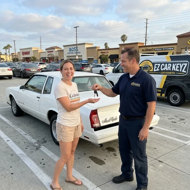 Chevrolet Monte Carlo key replacement in Ventura County
