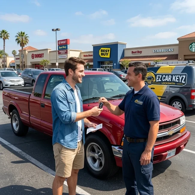 Chevrolet S 10 key replacement in Ventura County