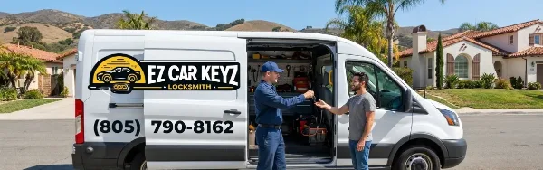 On-site 2004 Chevrolet Suburban key service review - EZ Car Keyz Ojai CA