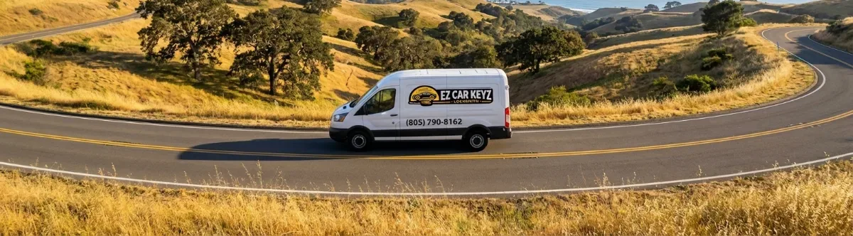 EZ Car Keyz mobile locksmith van