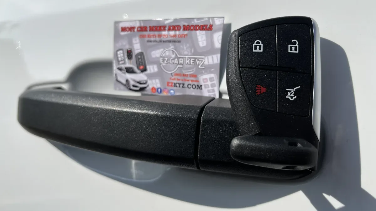 Quick turnaround 2017 Chevrolet Suburban car key by EZ Car Keyz in Oxnard CA