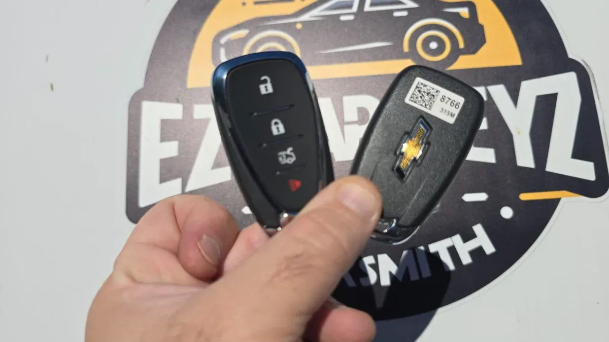 On-site 2009 Chevrolet Trailblazer car key programming in Goleta CA