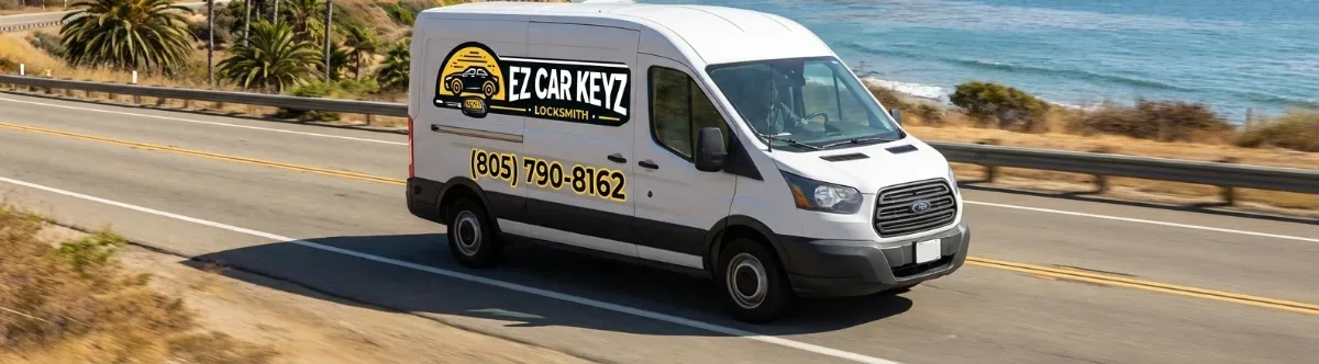 EZ Car Keyz mobile locksmith van