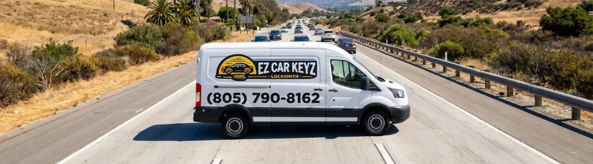 EZ Car Keyz mobile locksmith van