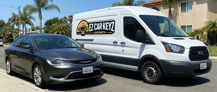 Chrysler 200 mobile car key service by EZ Car Keyz in Ventura County