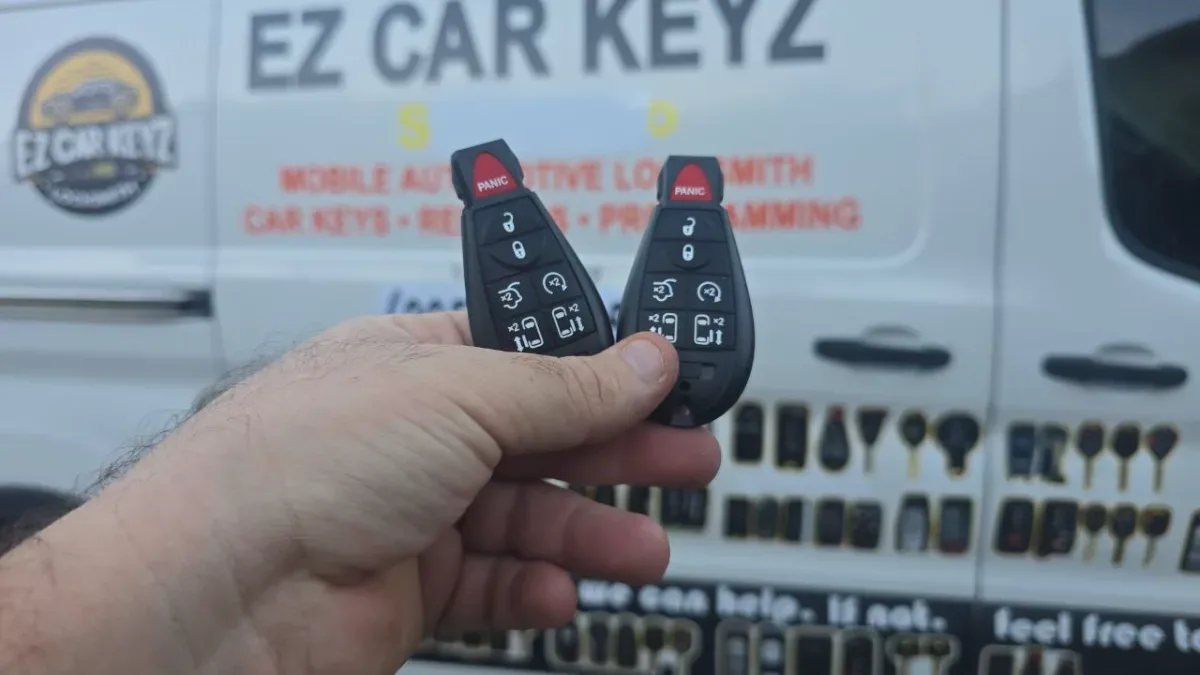 All keys lost service for 2015 Chrysler 300 by EZ Car Keyz Thousand Oaks CA