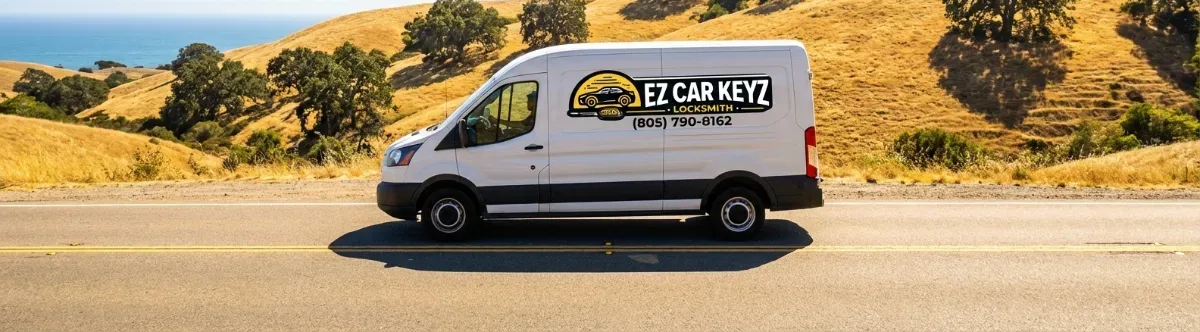 EZ Car Keyz mobile locksmith van