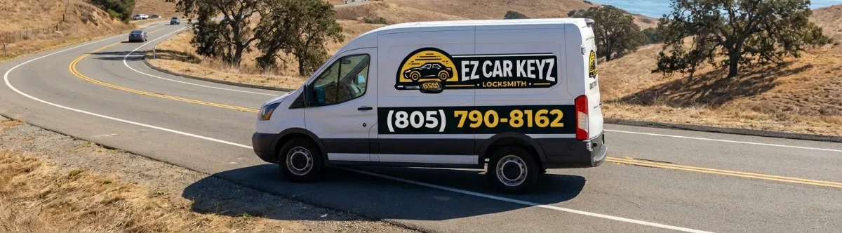EZ Car Keyz mobile locksmith van