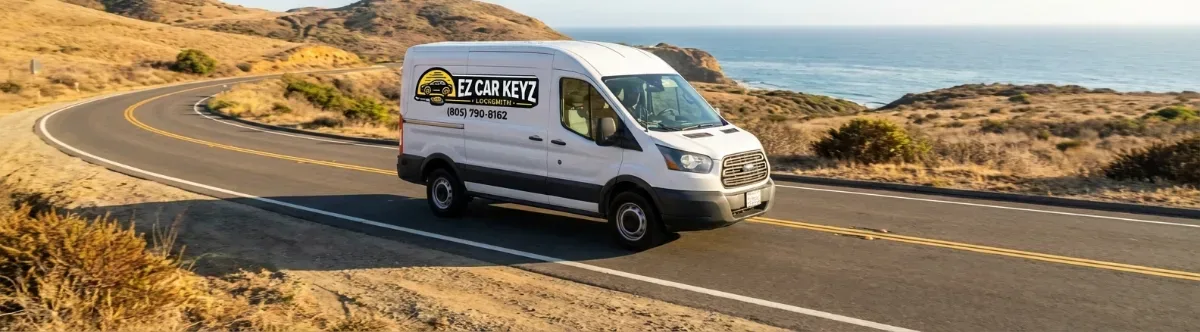 EZ Car Keyz mobile locksmith van