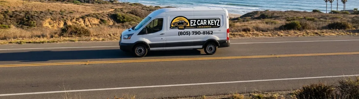 EZ Car Keyz mobile locksmith van