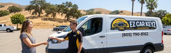 Customer review of mobile 2001 Chrysler Pt Cruiser key service by EZ Car Keyz Oxnard CA