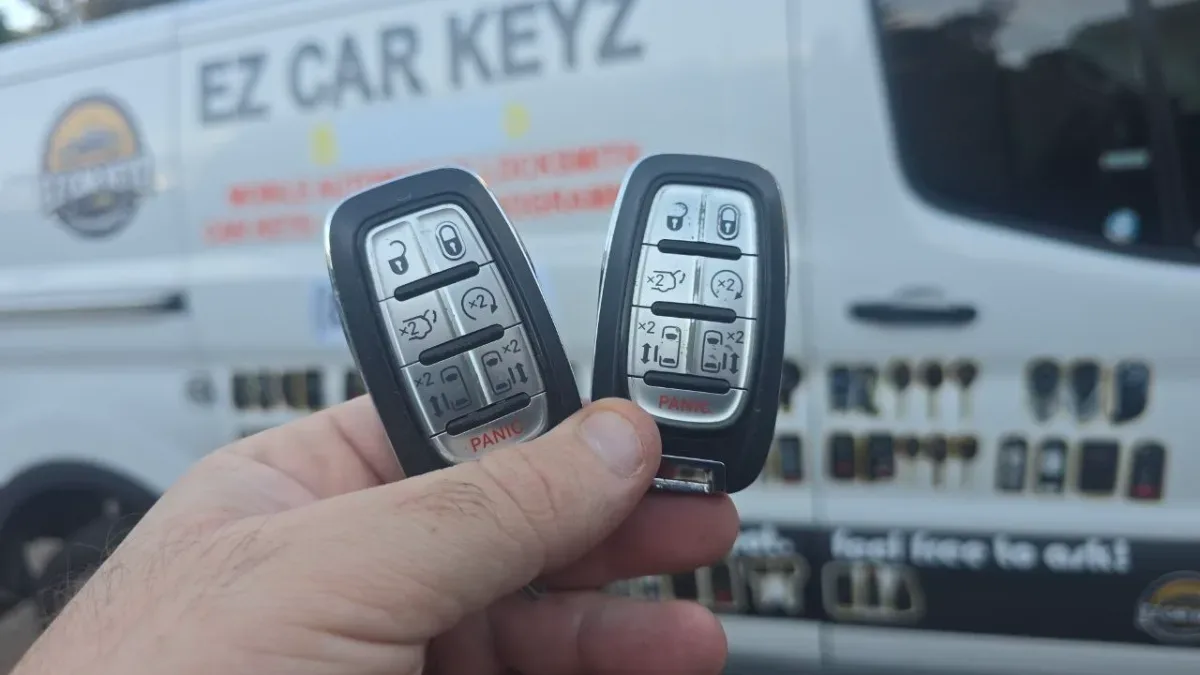 Quick turnaround 2005 Chrysler Pt Cruiser car key by EZ Car Keyz in Oxnard CA