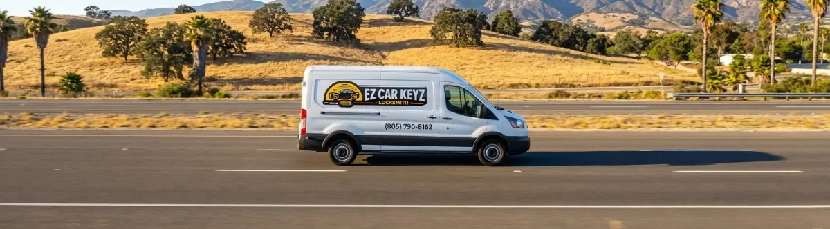 EZ Car Keyz mobile locksmith van