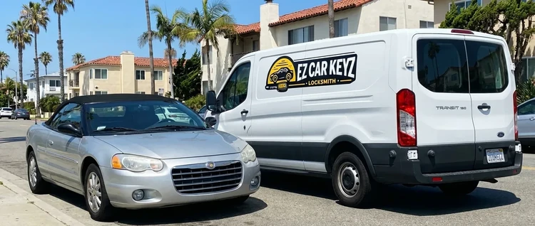 Chrysler Sebring mobile car key service by EZ Car Keyz in Ventura County