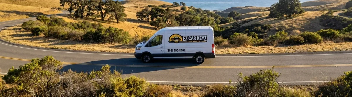 EZ Car Keyz mobile locksmith van
