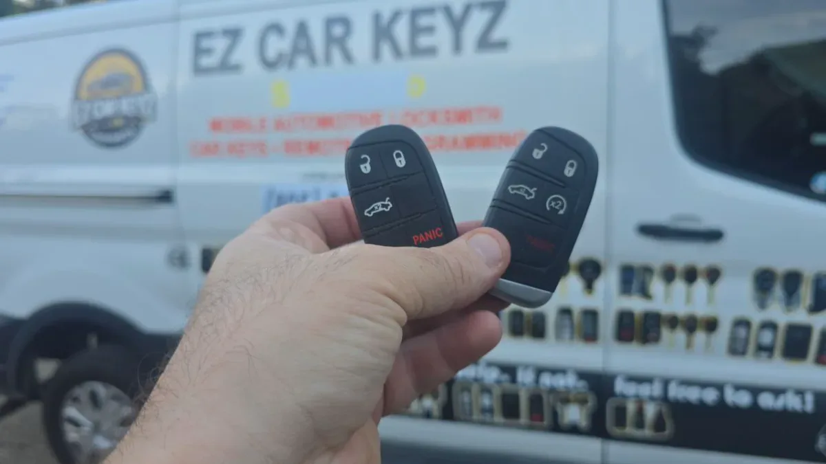 Affordable 2014 Dodge Charger key replacement by EZ Car Keyz in Thousand Oaks CA