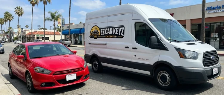 Dodge Dart mobile car key service by EZ Car Keyz in Ventura County
