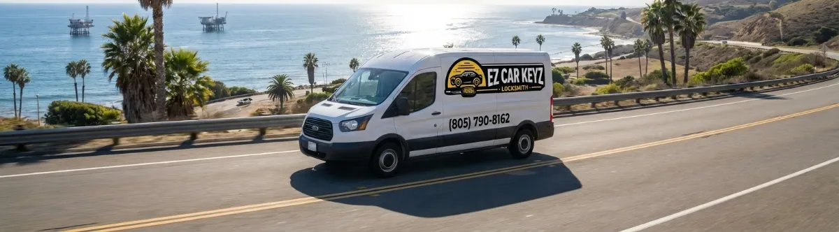 EZ Car Keyz mobile locksmith van