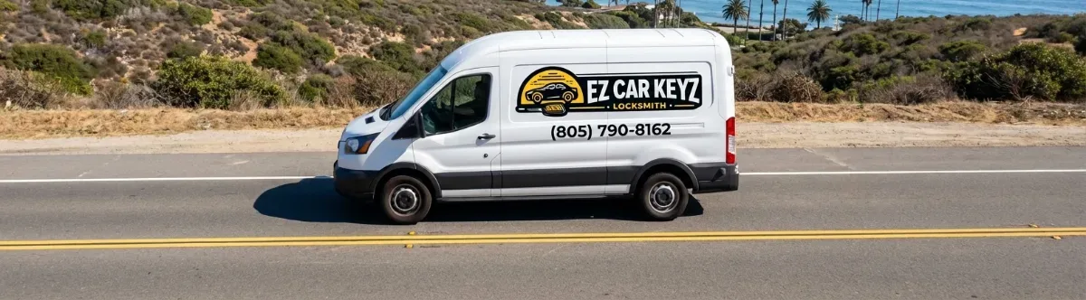 EZ Car Keyz mobile locksmith van