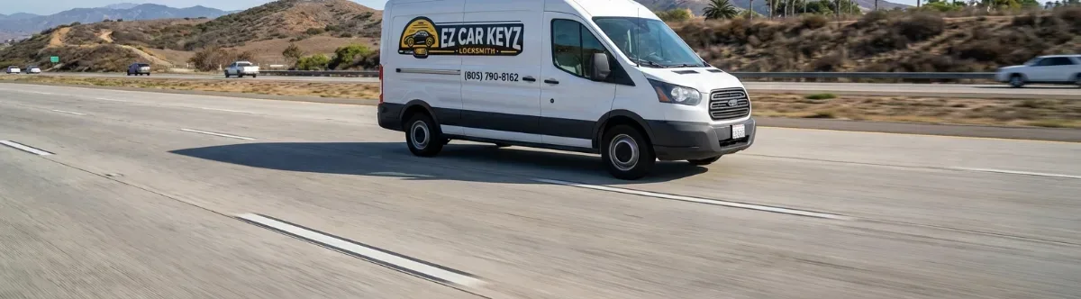 EZ Car Keyz mobile locksmith van