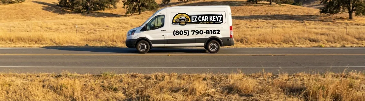 EZ Car Keyz mobile locksmith van