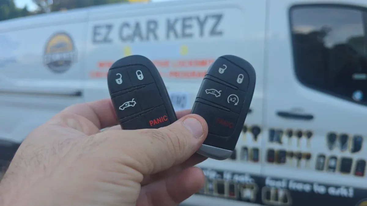 On-site 2010 Dodge Journey car key programming in Oxnard CA