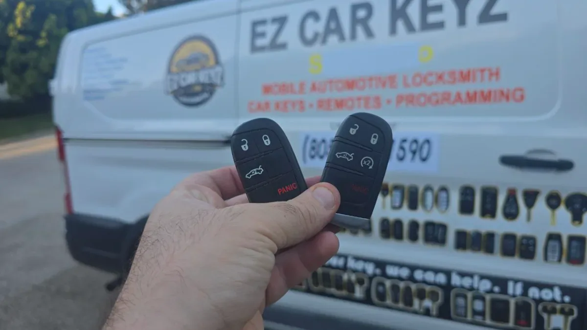Same-day 2018 Dodge Journey key replacement in Oxnard CA