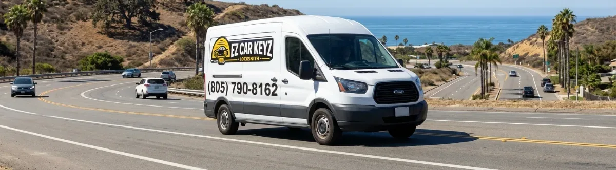 EZ Car Keyz mobile locksmith van