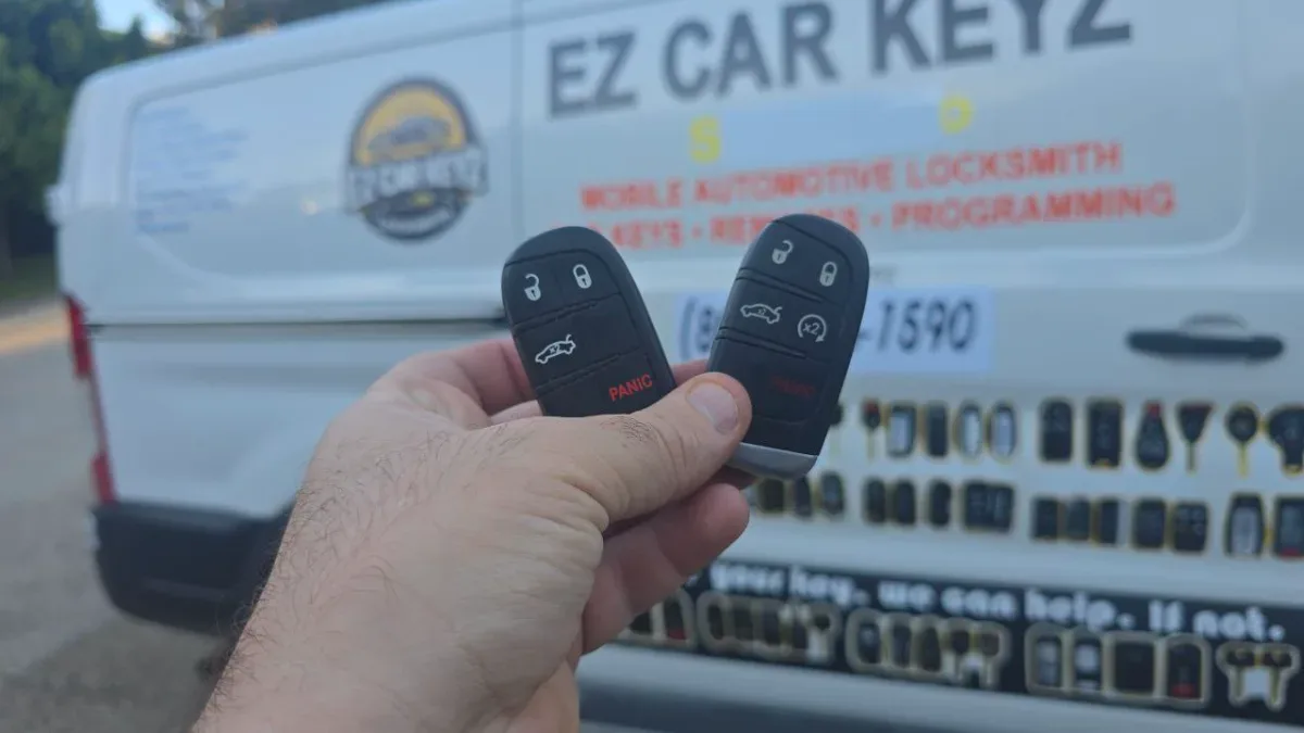 Certified auto locksmith servicing 1999 Dodge Neon in Montecito CA
