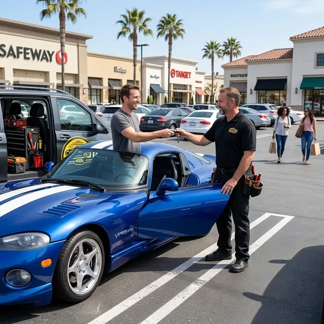Dodge Viper key replacement in Ventura County