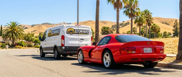 Dodge Viper mobile car key service by EZ Car Keyz in Ventura County