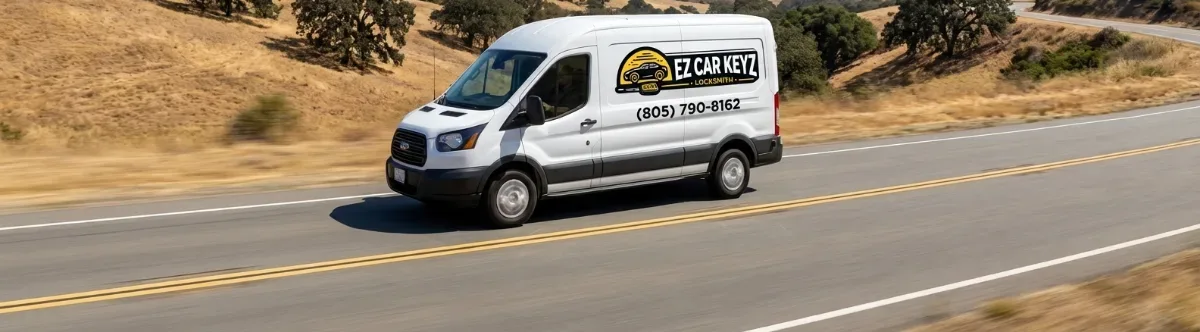 EZ Car Keyz mobile locksmith van