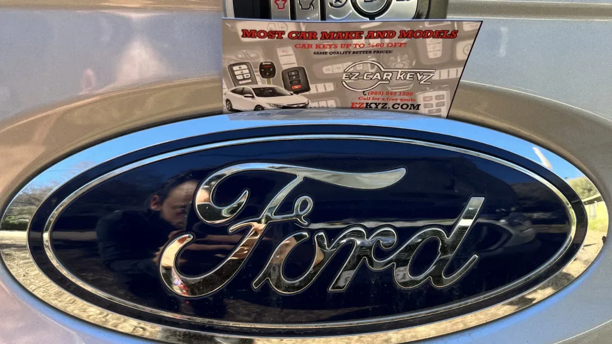 Licensed locksmith replacing 2024 Ford Bronco Sport key in Ventura CA