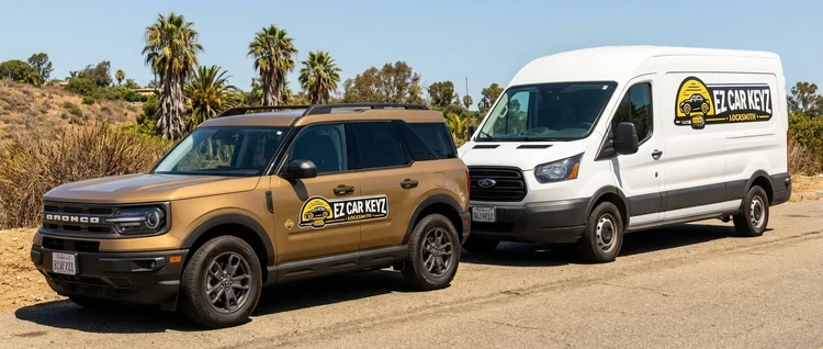 Ford Bronco Sport mobile car key service by EZ Car Keyz in Ventura County